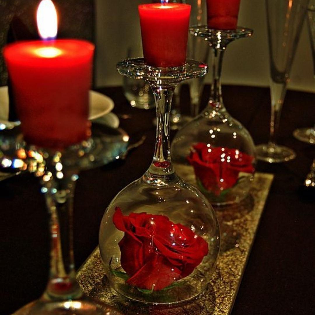 романтический ужин при свечах дома фото